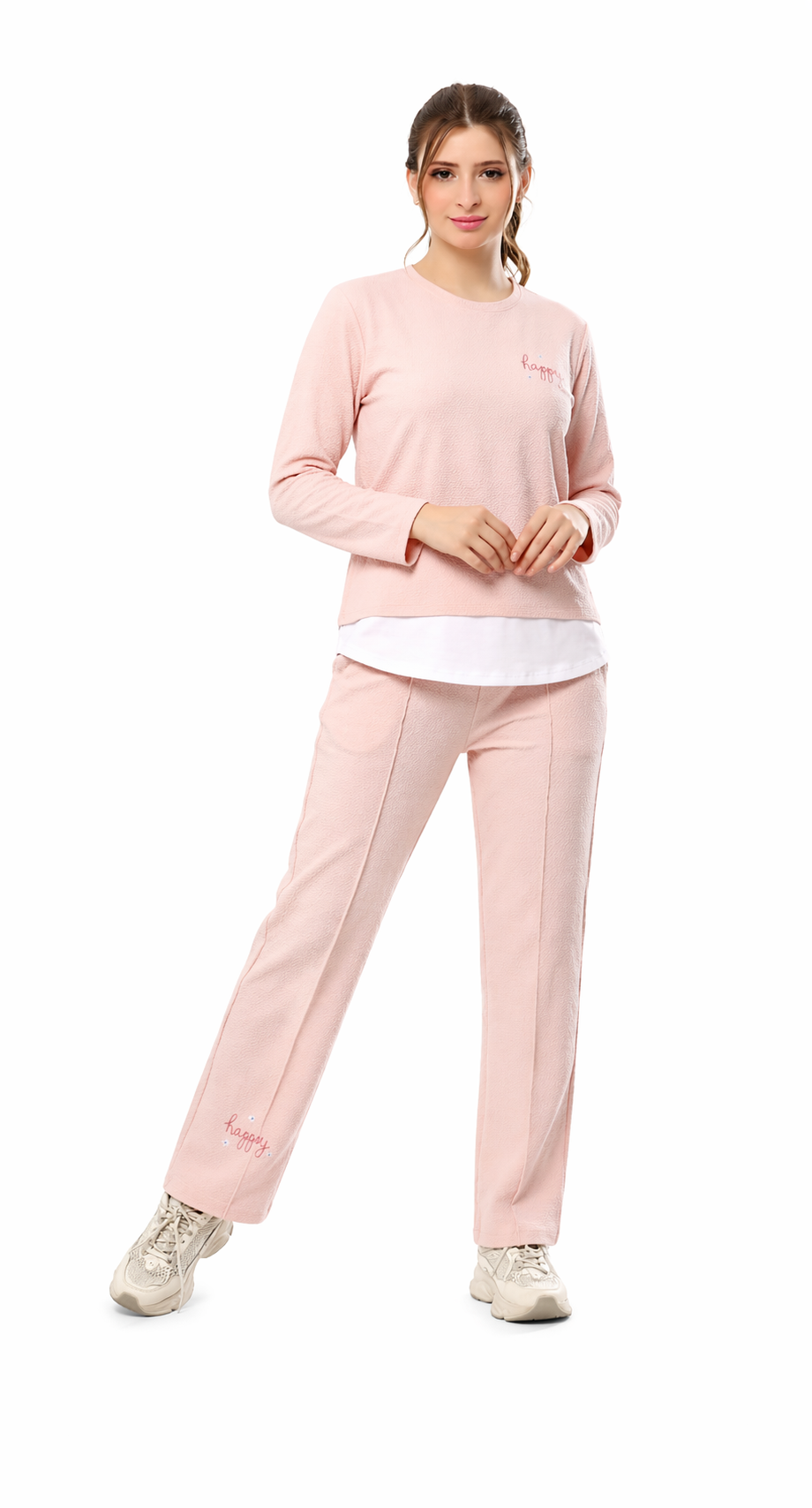 Girls Happy Cotton Set